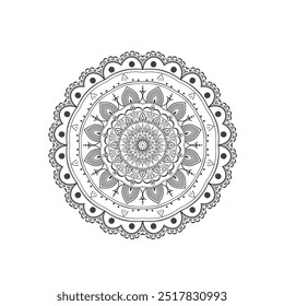 modern mandala design for backround
