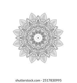 Diseño moderno del mandala para el fondo