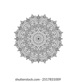 Diseño moderno del mandala para el fondo