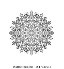 modern mandala design for backround