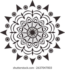 Modern Mandala Design Idea With Creative Pattern And Abstract Art Elements