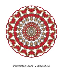 modern mandala design vector template