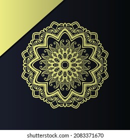 Modern mandala pattern design illustration
