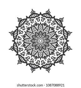 Modern mandala vector