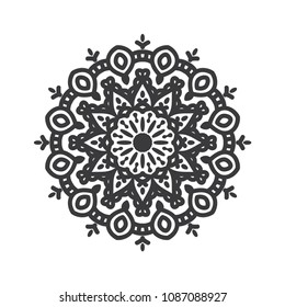Modern mandala vector