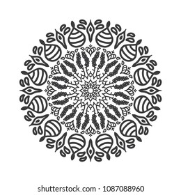 Modern mandala vector