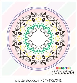 Modern Mandala vector beautiful design