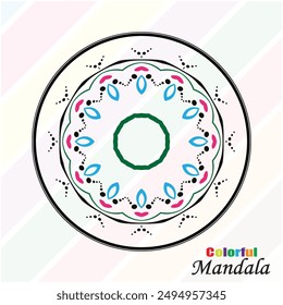 Modern Mandala vector beautiful design