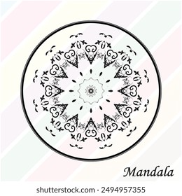 Modern Mandala vector beautiful design