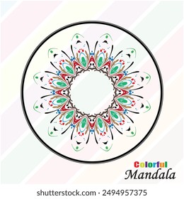 Modern Mandala vector beautiful design