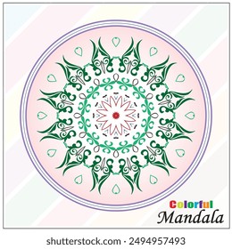 Modern Mandala vector beautiful design