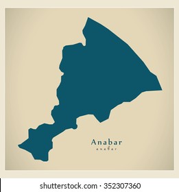 Modern Map - Anabar NR