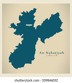 Modern Map - An-Nabatiyah LB