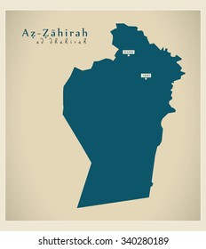 Modern Map - Az-Zahirah OM