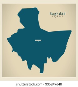 Modern Map - Baghdad IQ