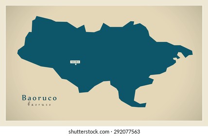 Modern Map - Baoruco DO
