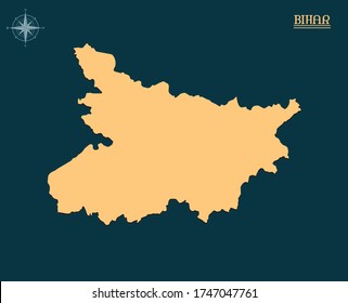 Bihar Map Bihar Map Bihar Map Images, Stock Photos & Vectors | Shutterstock