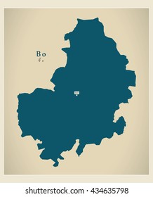 Modern Map - Bo SL