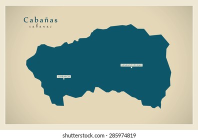 Modern Map - Cabanas SV