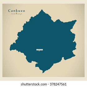 Modern Map - Cankuzo BI