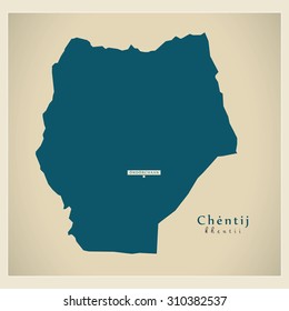 Modern Map - Chentij MN