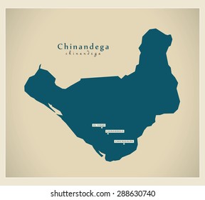 Modern Map - Chinandega NI