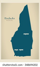 Modern Map - Dededo GU