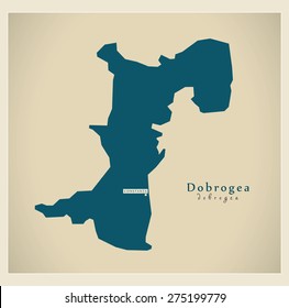 Modern Map - Dobrogea RO