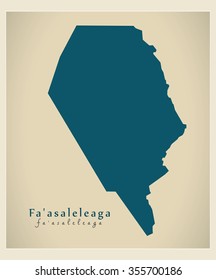 Modern Map - Faasaleleaga WS