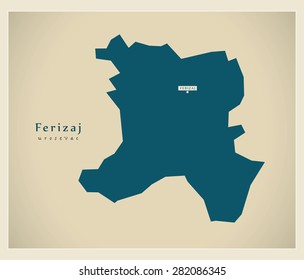 Modern Map - Ferizaj RS