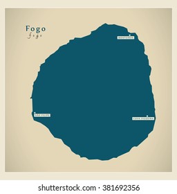 Modern Map - Fogo CV