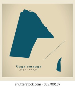 Modern Map - Gagaemauga WS