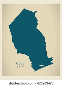 Modern Map - Gaza MZ