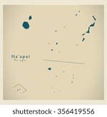 Modern Map - Haapai TO