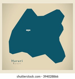 Modern Map - Harari ET