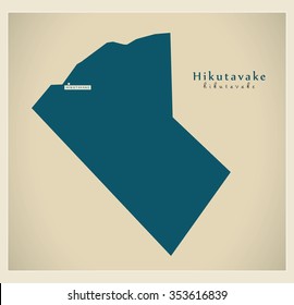 Modern Map - Hikutavake NU