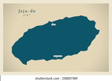 Modern Map - Jeju KR