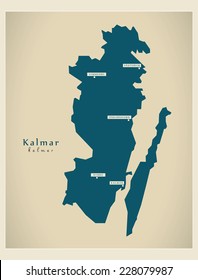 Modern Map - Kalmar SE