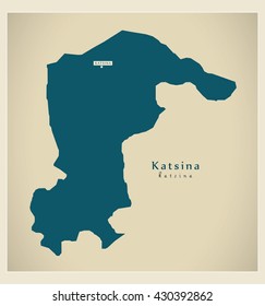Modern Map - Katsina NG