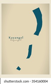 Modern Map - Kayangel PW