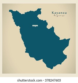 Modern Map - Kayanza BI
