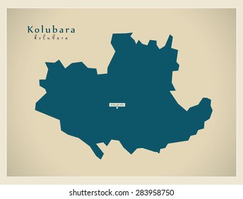 Modern Map - Kolubara RS