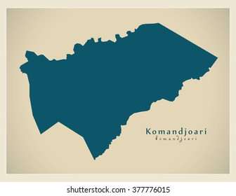 Modern Map - Komandjoari BF