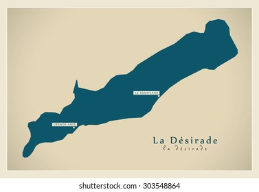 Modern Map - La Desirade GP