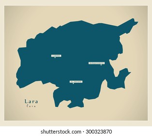 Modern Map - Lara VE