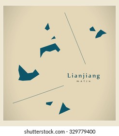 Modern Map - Lianjiang TW