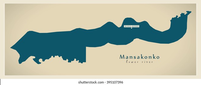 Modern Map - Mansakonko GM