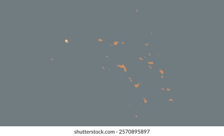 Modern Map of Marshall Islands with Interactive Features, Flat design Marshall Islands outline map.