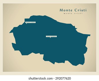 Modern Map - Monte Cristi DO