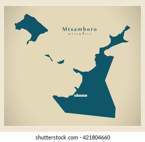 Modern Map - Mtsamboro YT